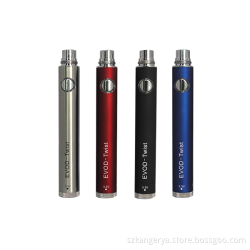 Wholesale High Quality Health Electronic Cigarette Evod Twist Battery